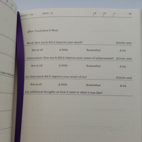 The Depression Guidebook Therapy Notebook - Picture 4 of 7